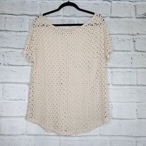 Staring at Stars Crochet short sleeve top